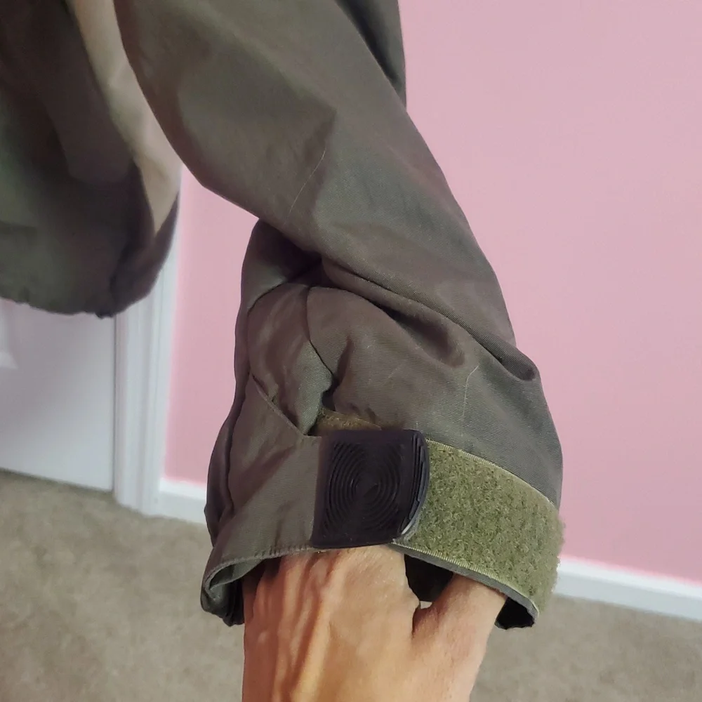 Volcom Olive And Cream Winter Coat